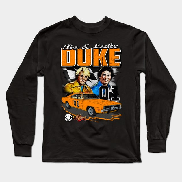 Bo & Luke Duke Long Sleeve T-Shirt by BigOrangeShirtShop